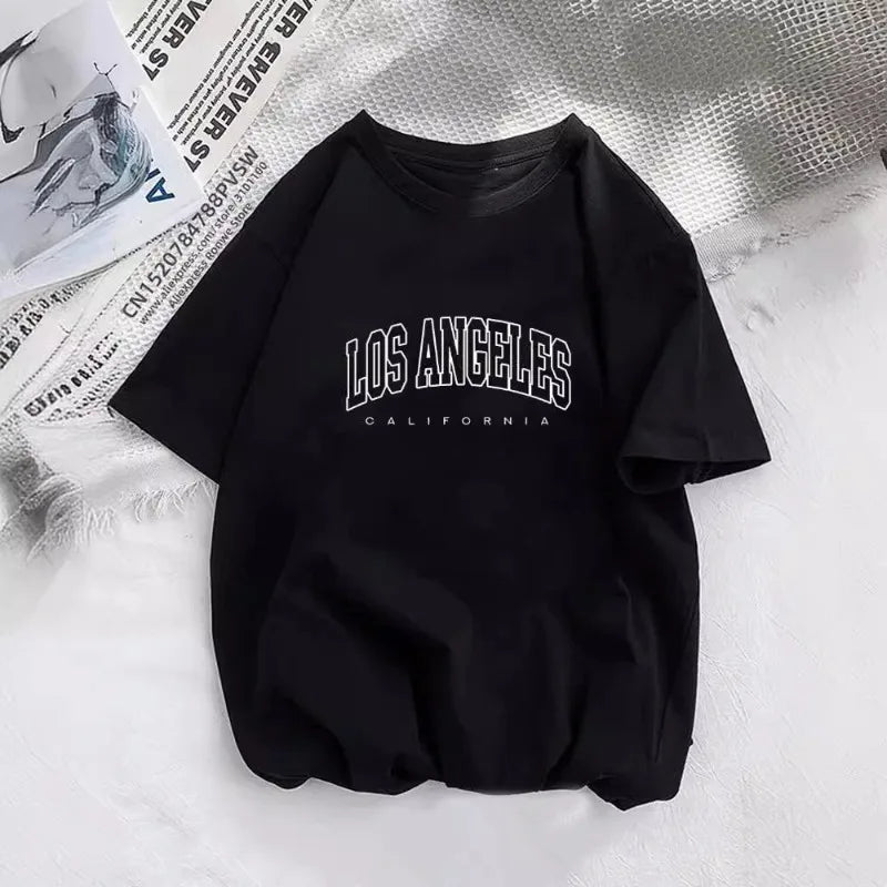 Women Brooklyn Letter Print T Shirt Girl Graphic Harajuku 2023 Streewear Clothes Causal Female Y2K Tops Tee